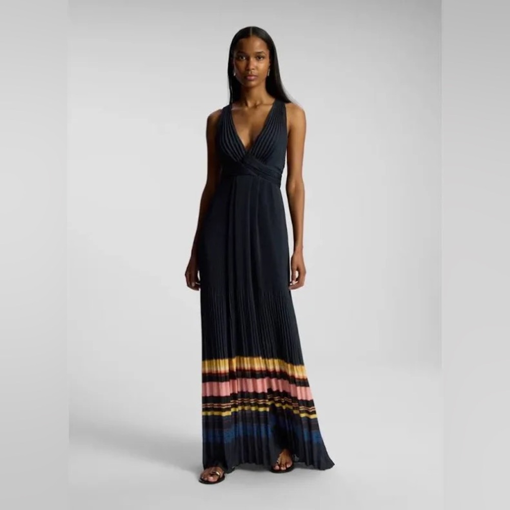 A.L.C. Everly Pleated Gown. Sz: 4